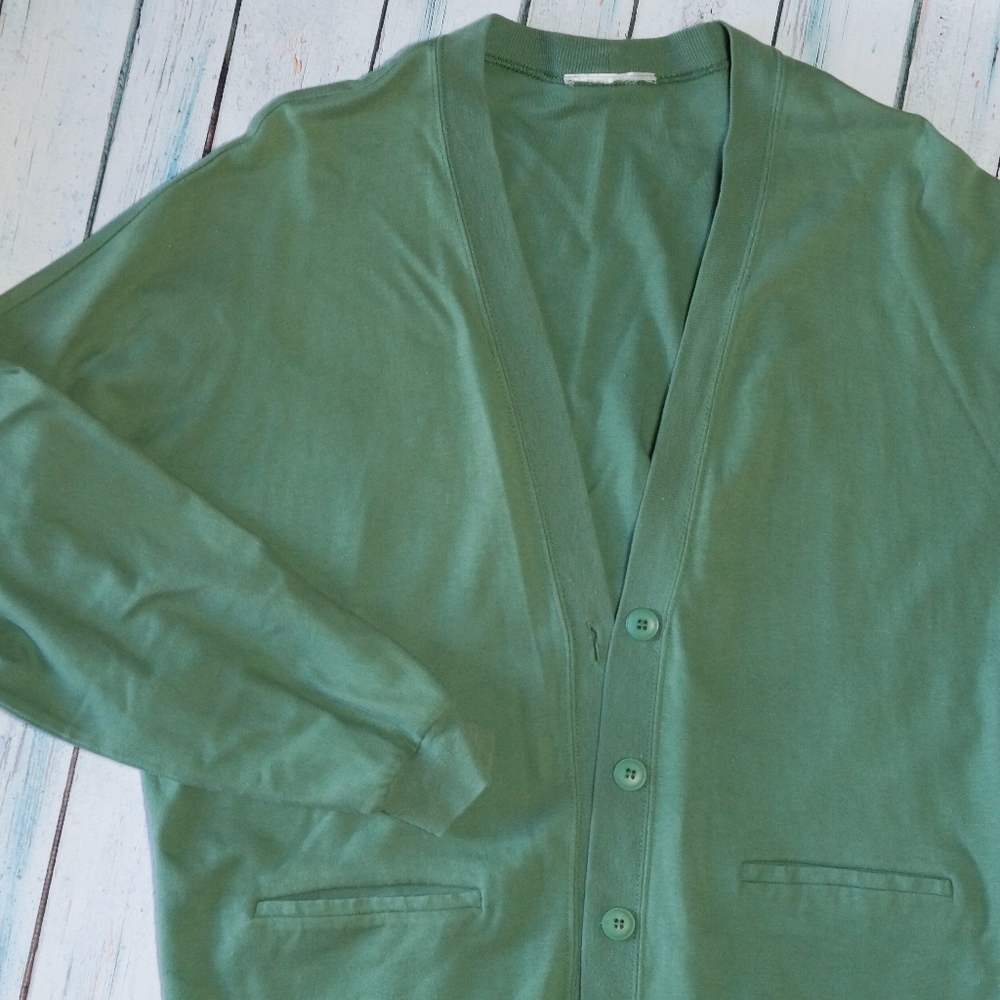 Green Cardigan
